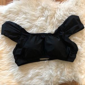 Swimsuits for All Cap Sleeve Swim Top